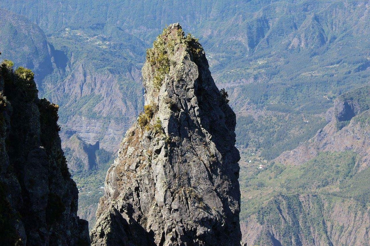 Mountain cirque on Réunion Island