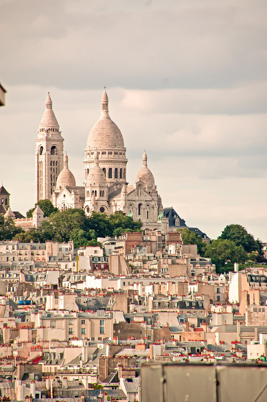 Toits de Paris et Sacré-Cœur de Montmartre