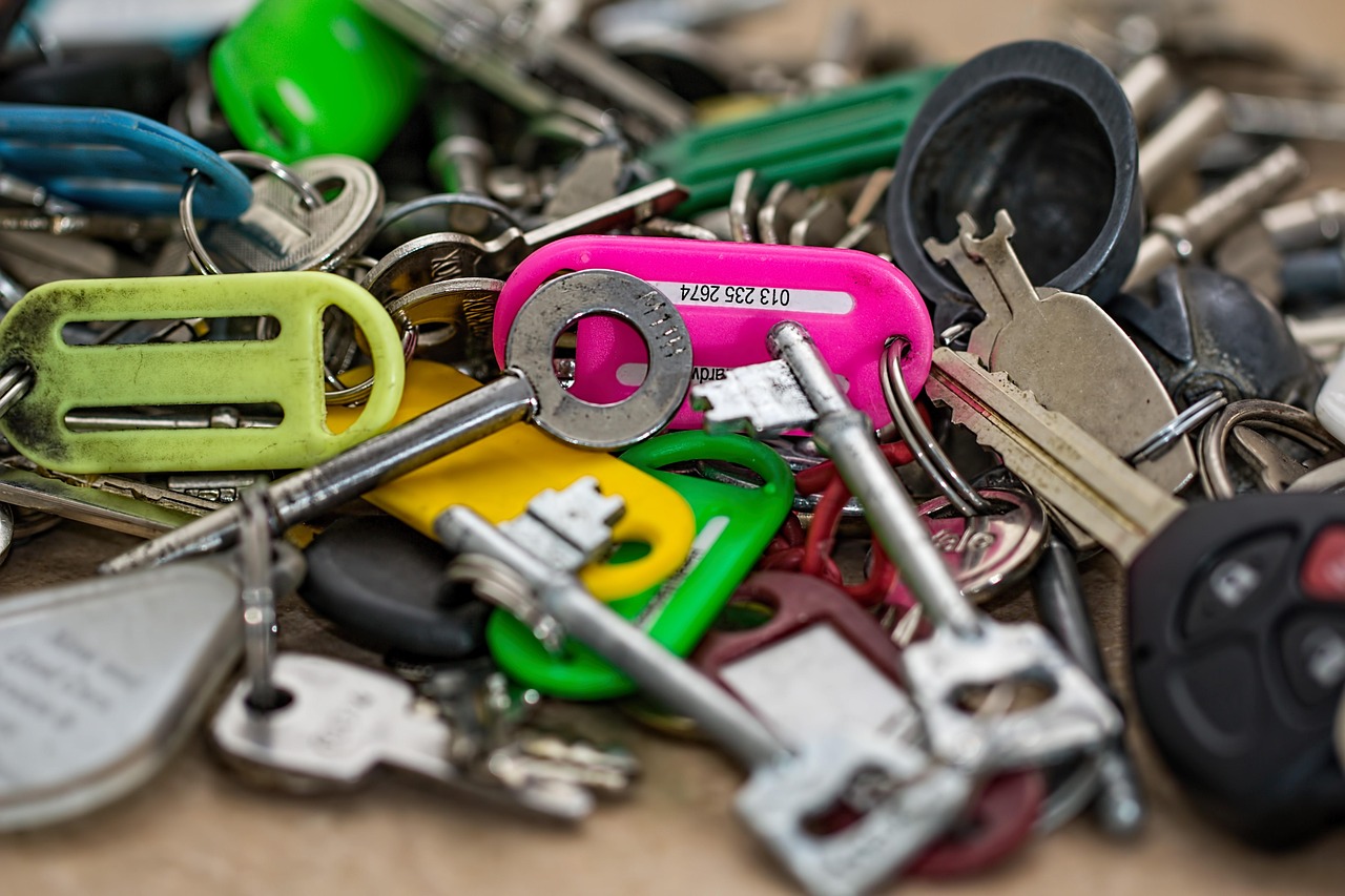 Bunch of old keys