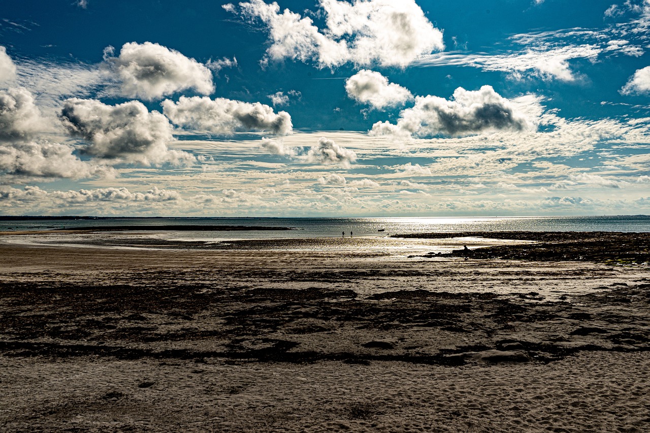 Île-Tudy beach, southern Finistère